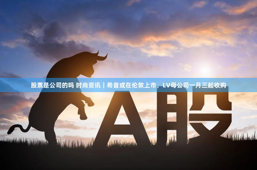 股票是公司的吗 时尚资讯｜希音或在伦敦上市，LV母公司一月三起收购