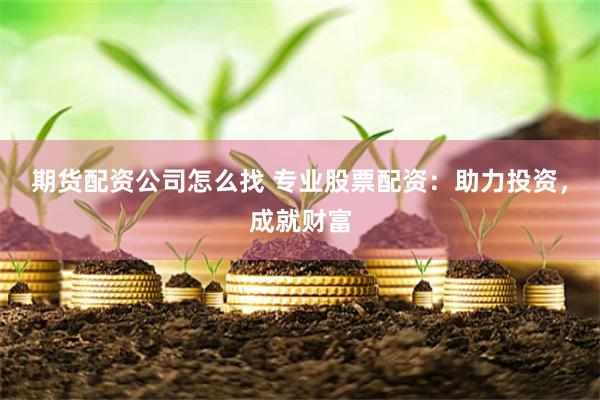 期货配资公司怎么找 专业股票配资:助力投资,成就财富